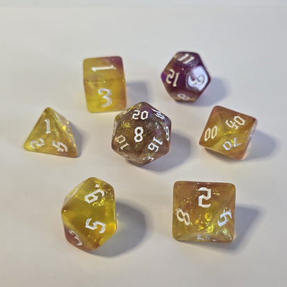 Dawnfire FRP Zar Seti – DND, RPG Dice Set