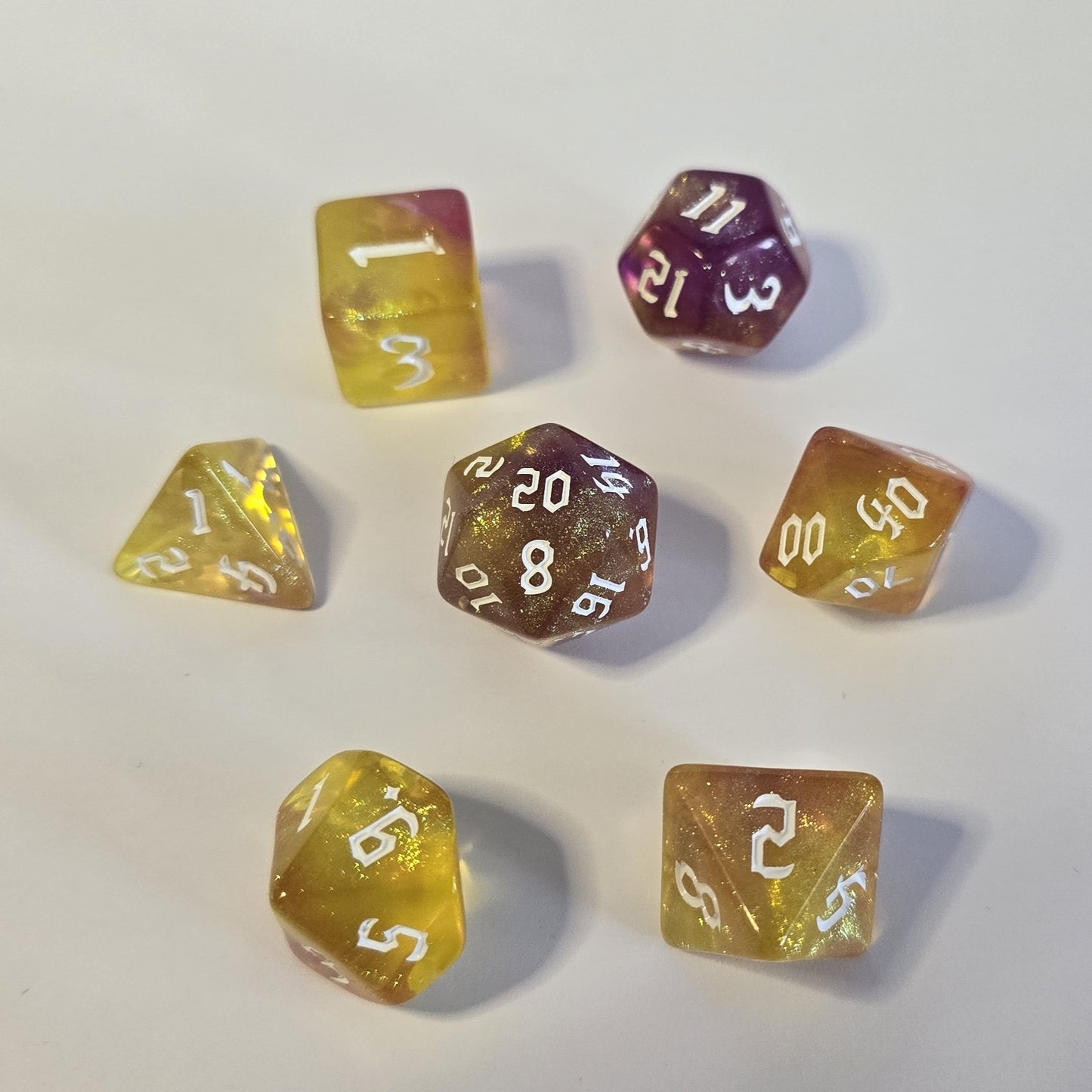 Dawnfire FRP Zar Seti – DND, RPG Dice Set
