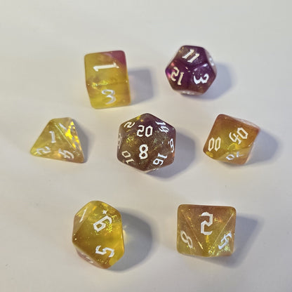 Dawnfire FRP Zar Seti – DND, RPG Dice Set