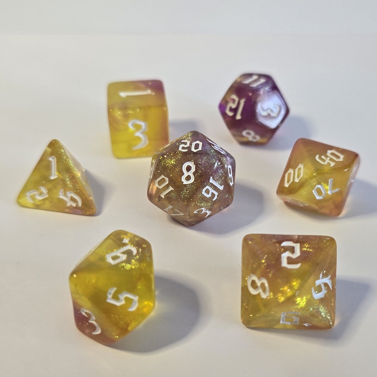 Dawnfire FRP Zar Seti – DND, RPG Dice Set