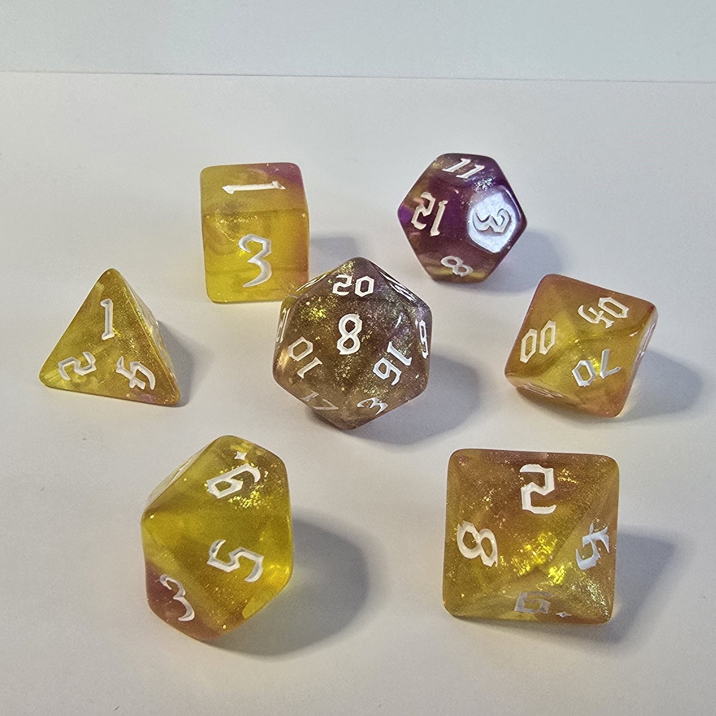 Dawnfire FRP Zar Seti – DND, RPG Dice Set