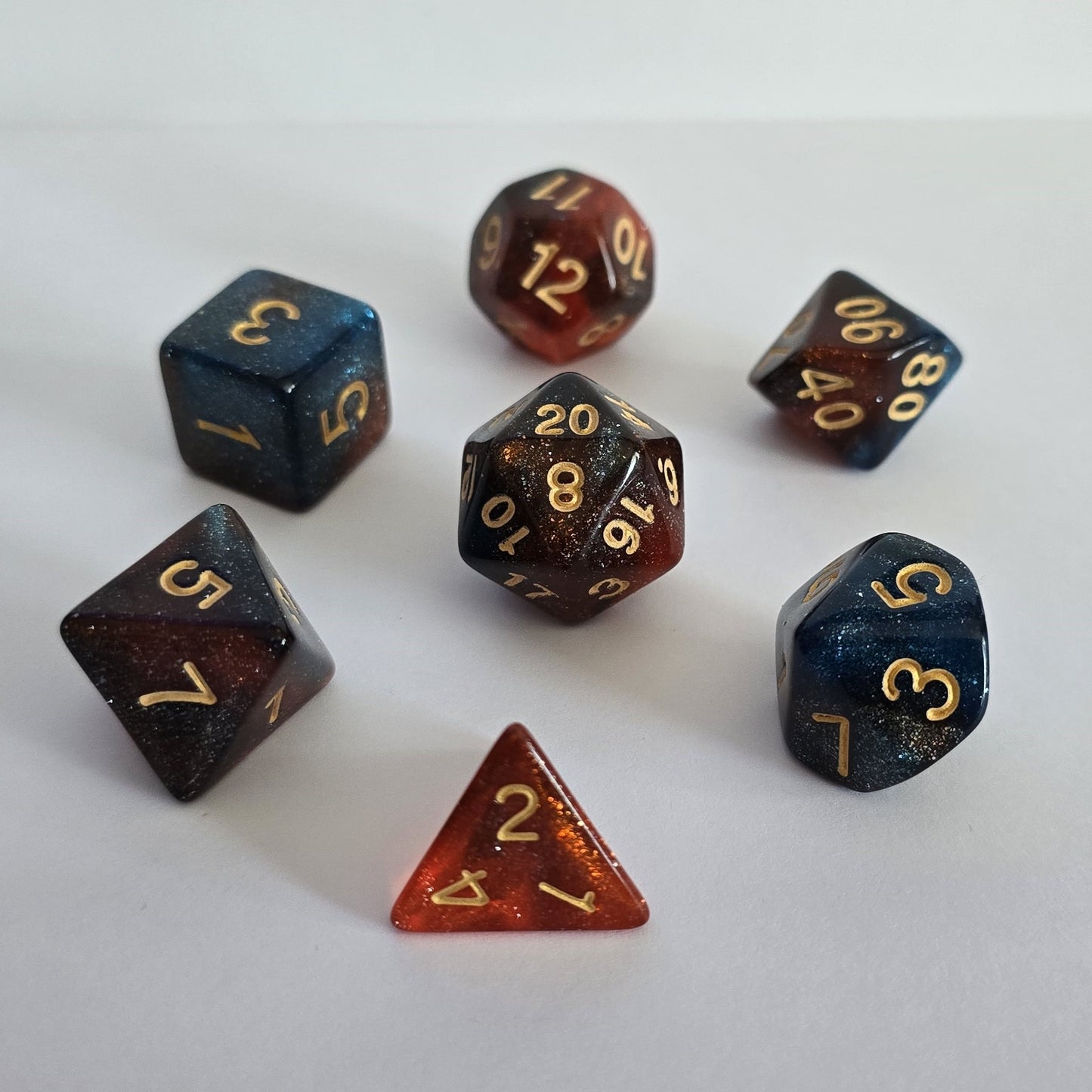 Eclipse Ember FRP Zar Seti – DND, RPG Dice Set