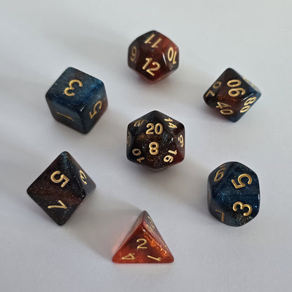 Eclipse Ember FRP Zar Seti – DND, RPG Dice Set