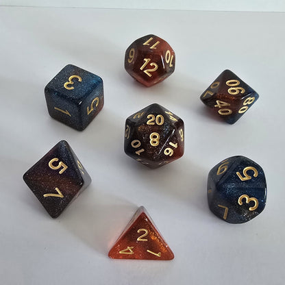 Eclipse Ember FRP Zar Seti – DND, RPG Dice Set