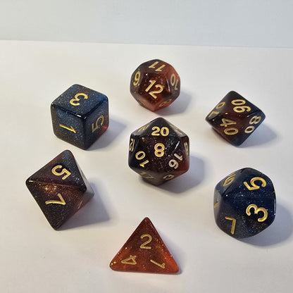 Eclipse Ember FRP Zar Seti – DND, RPG Dice Set