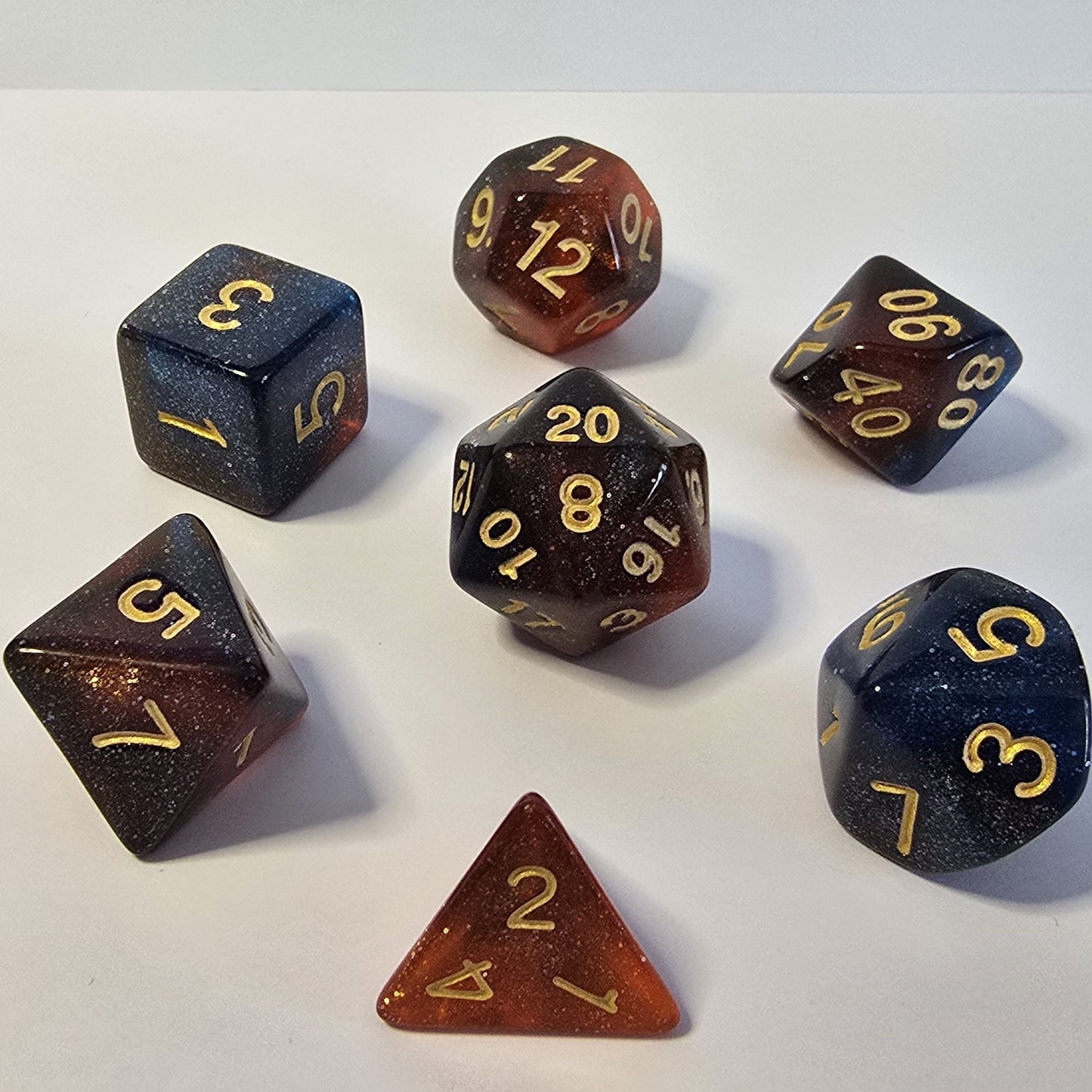Eclipse Ember FRP Zar Seti – DND, RPG Dice Set
