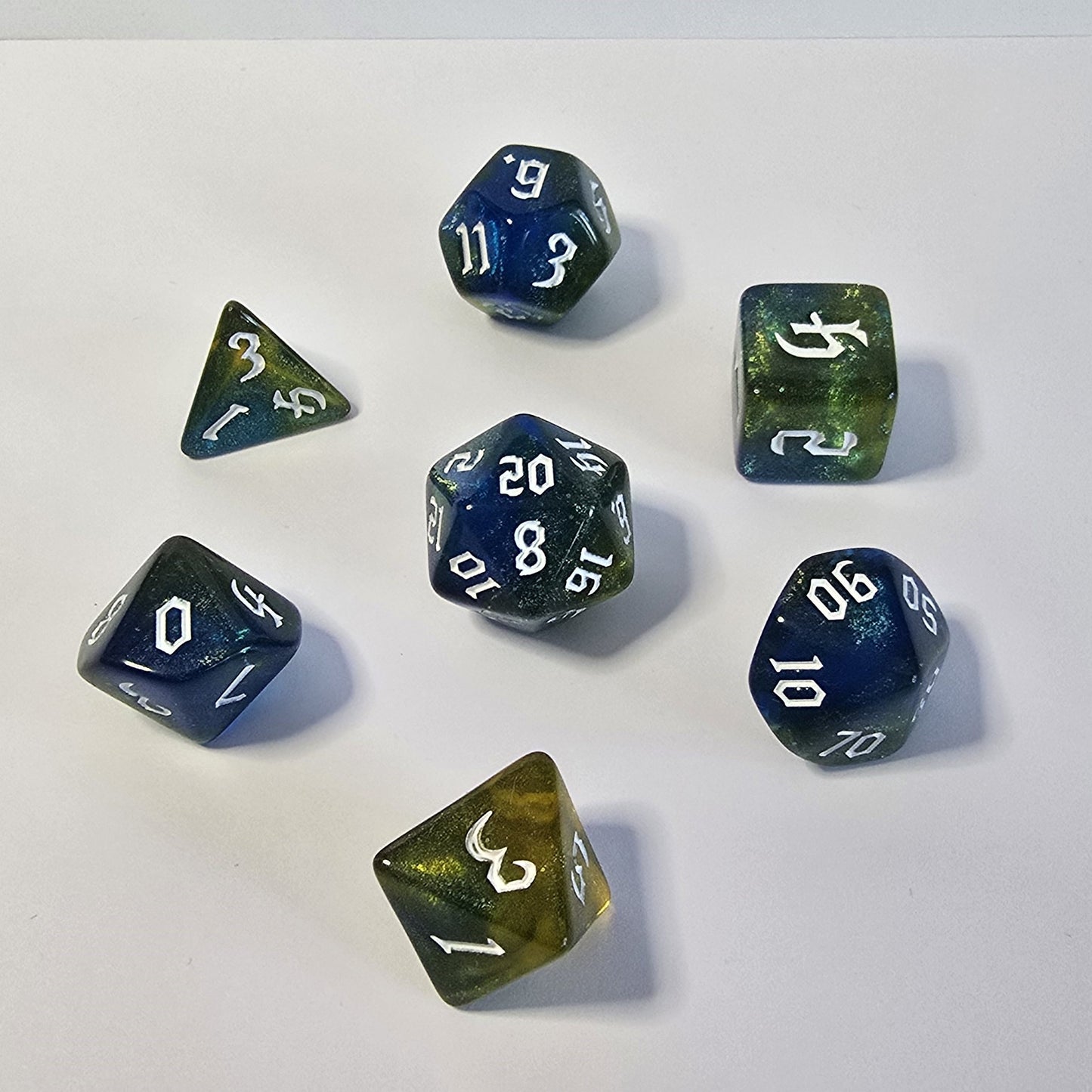 Mossveil FRP Zar Seti – DND, RPG Dice Set