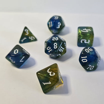 Mossveil FRP Zar Seti – DND, RPG Dice Set