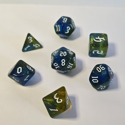 Mossveil FRP Zar Seti – DND, RPG Dice Set