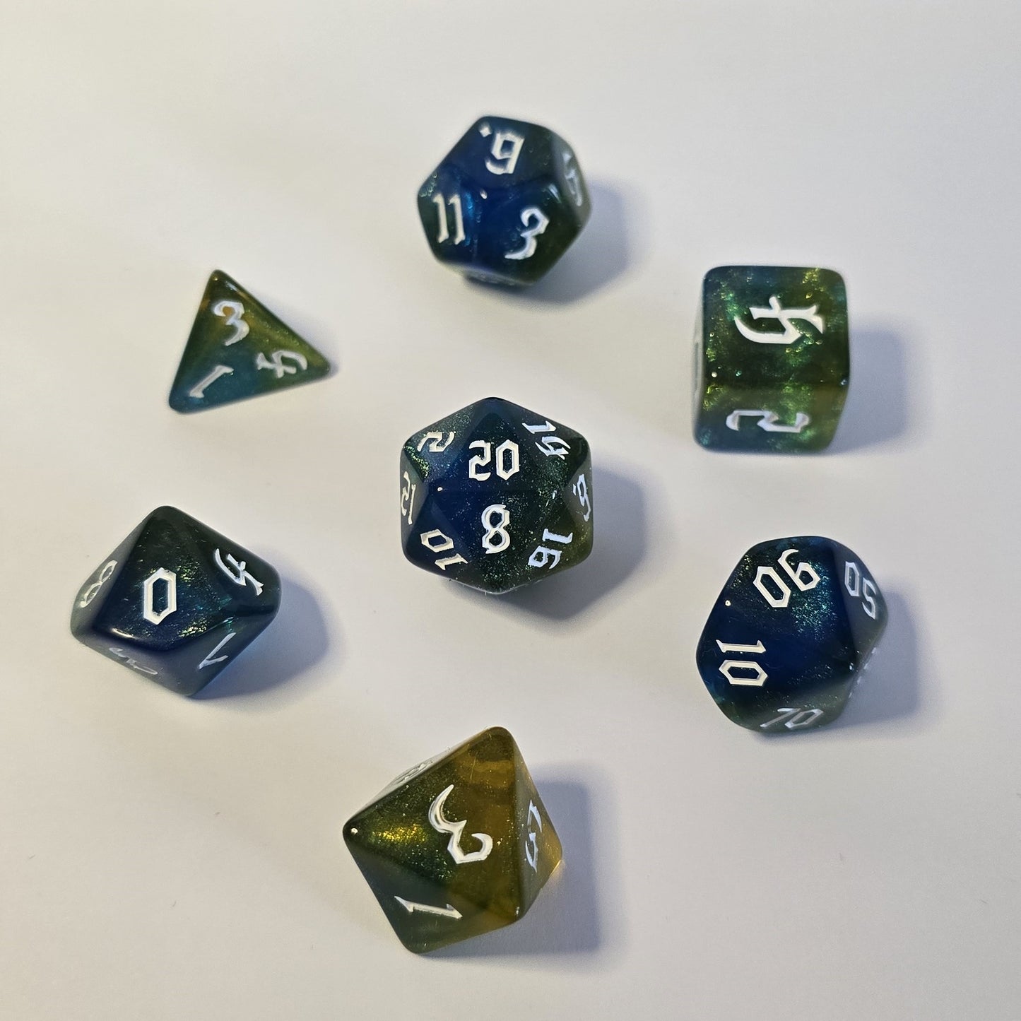 Mossveil FRP Zar Seti – DND, RPG Dice Set