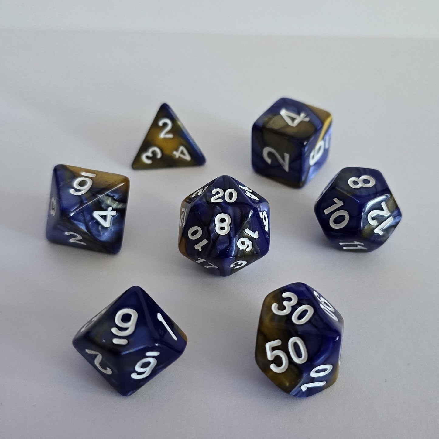 Nightfall Tide FRP Zar Seti – DND, RPG Dice Set