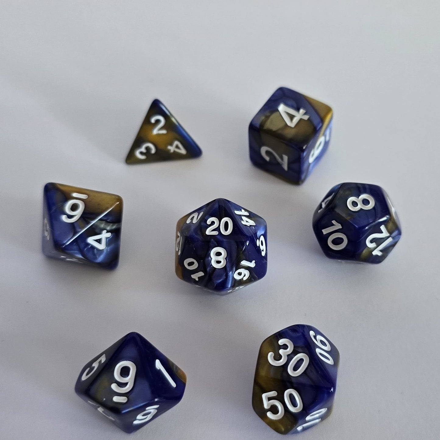 Nightfall Tide FRP Zar Seti – DND, RPG Dice Set