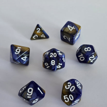 Nightfall Tide FRP Zar Seti – DND, RPG Dice Set