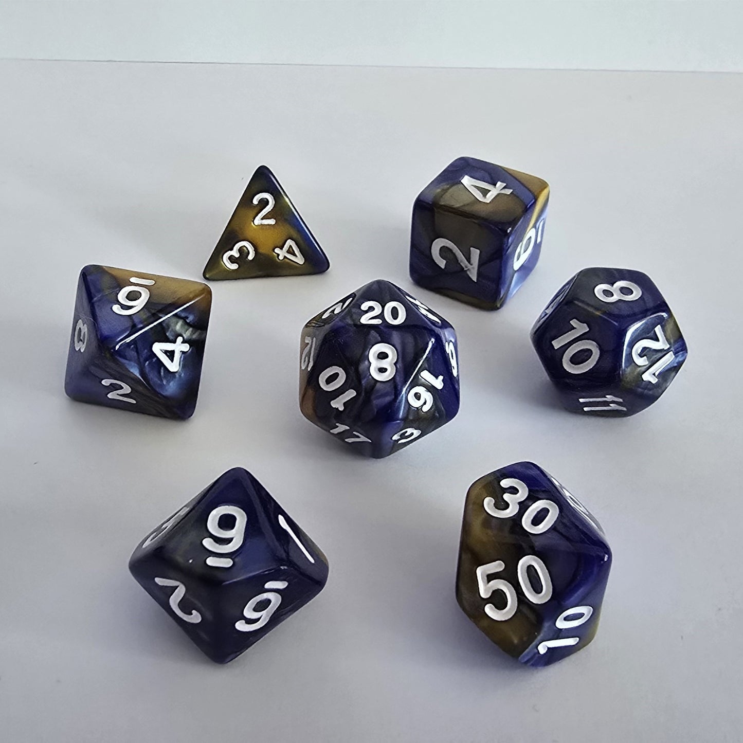 Nightfall Tide FRP Zar Seti – DND, RPG Dice Set