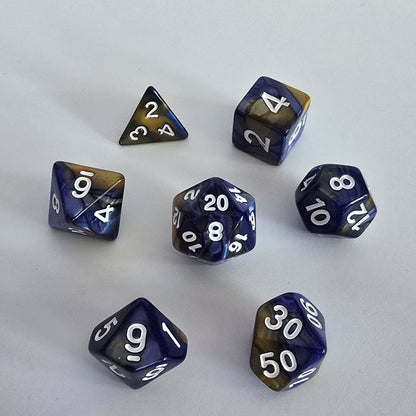 Nightfall Tide FRP Zar Seti – DND, RPG Dice Set