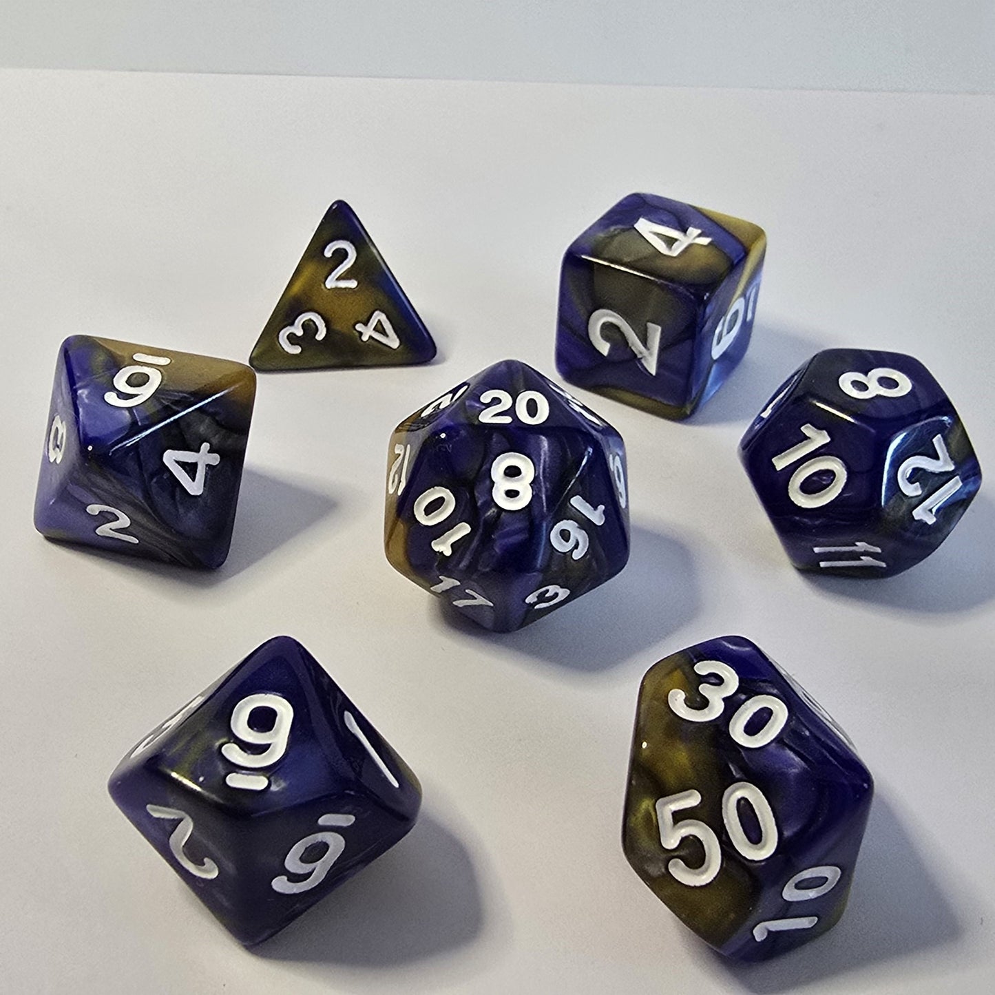 Nightfall Tide FRP Zar Seti – DND, RPG Dice Set