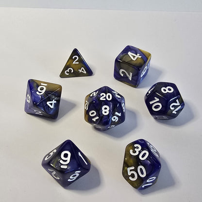 Nightfall Tide FRP Zar Seti – DND, RPG Dice Set