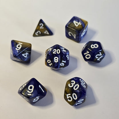 Nightfall Tide FRP Zar Seti – DND, RPG Dice Set