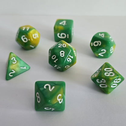 Sunleaf FRP Zar Seti – DND, RPG Dice Set