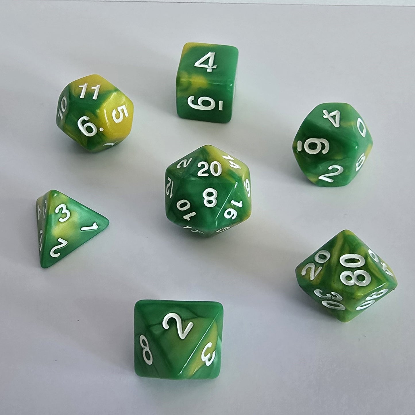 Sunleaf FRP Zar Seti – DND, RPG Dice Set