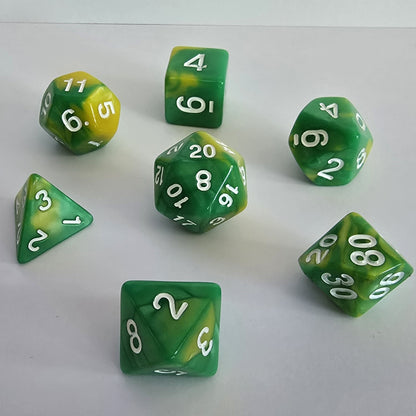 Sunleaf FRP Zar Seti – DND, RPG Dice Set