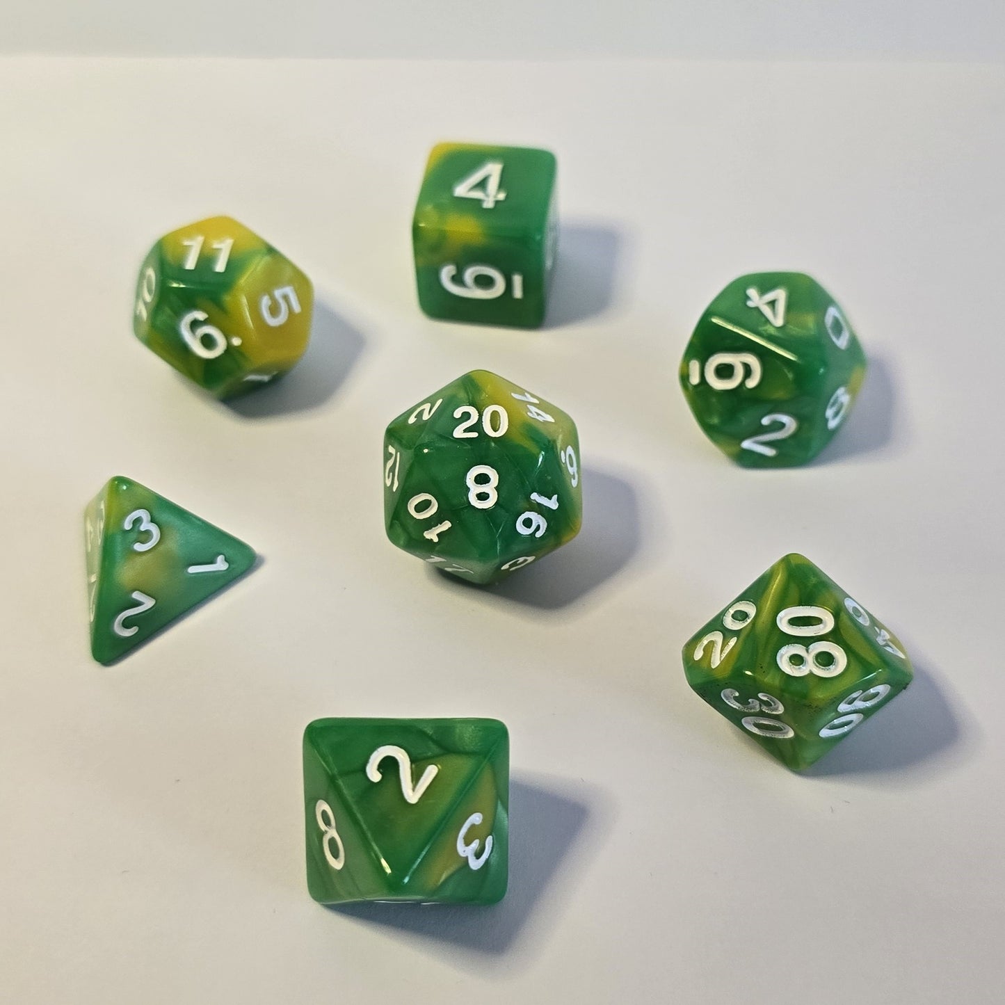 Sunleaf FRP Zar Seti – DND, RPG Dice Set