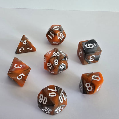 Cindercoil FRP Zar Seti – DND, RPG Dice Set