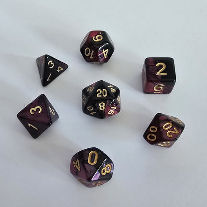 Twilight Shroud FRP Zar Seti – DND, RPG Dice Set