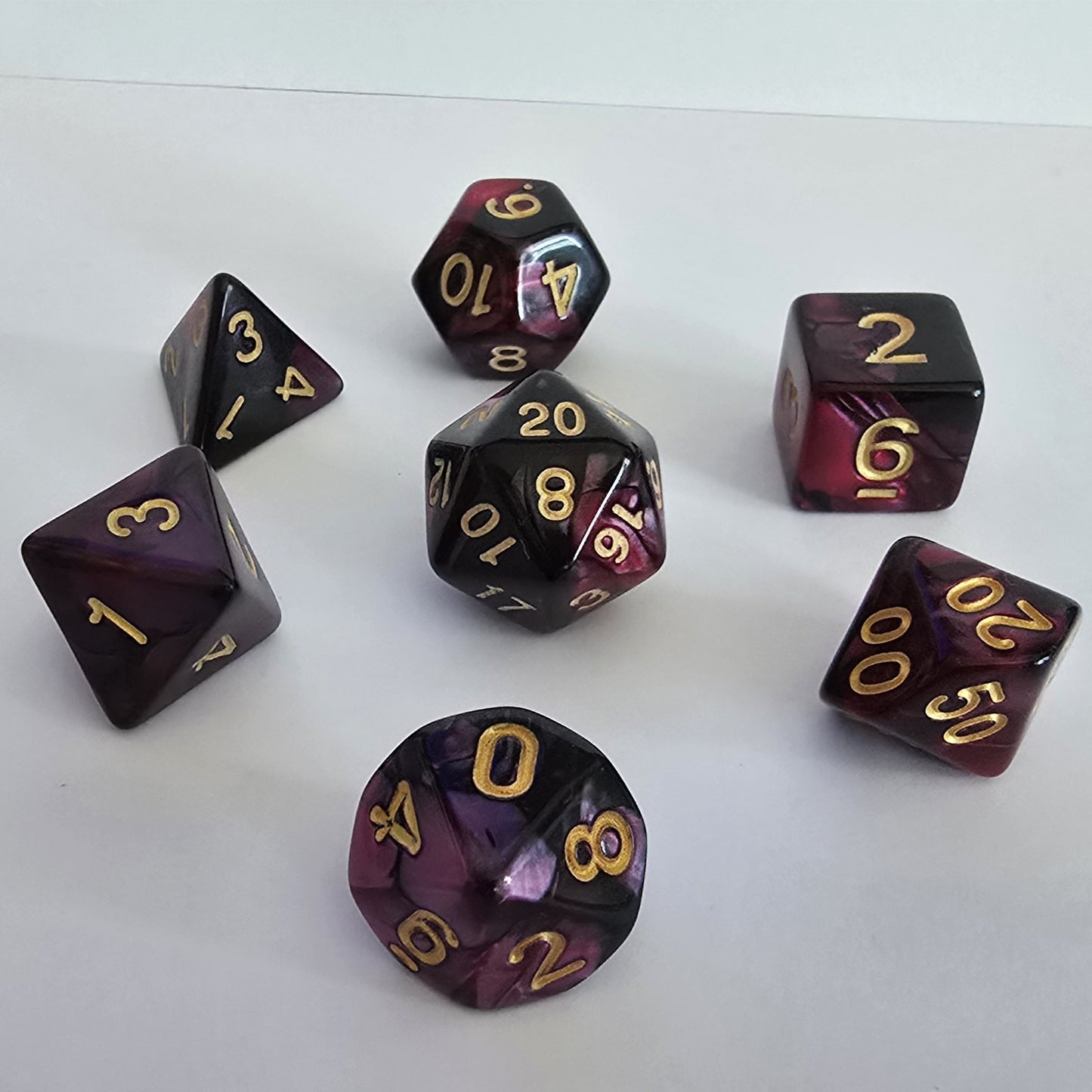 Twilight Shroud FRP Zar Seti – DND, RPG Dice Set