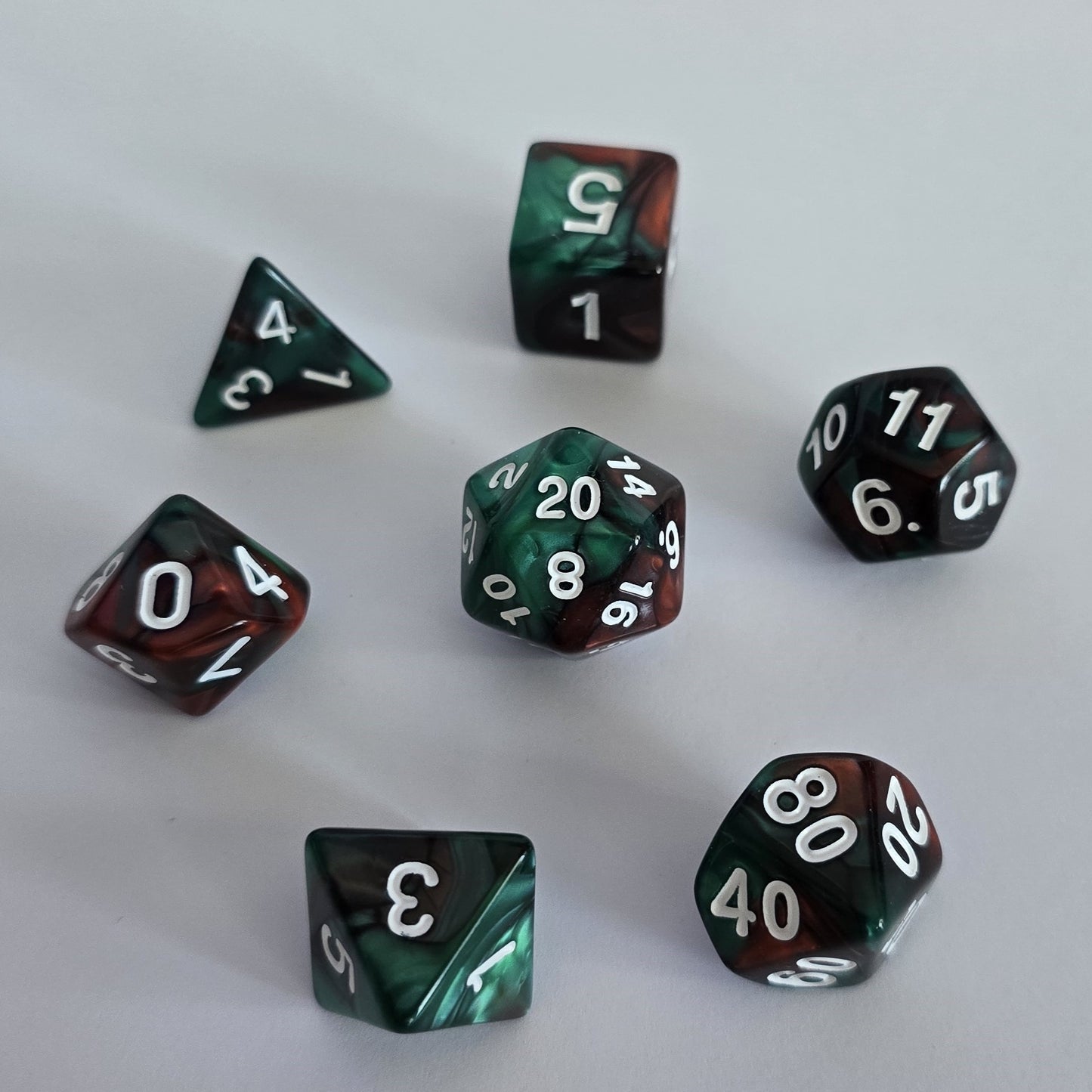 Thornroot FRP Zar Seti – DND, RPG Dice Set