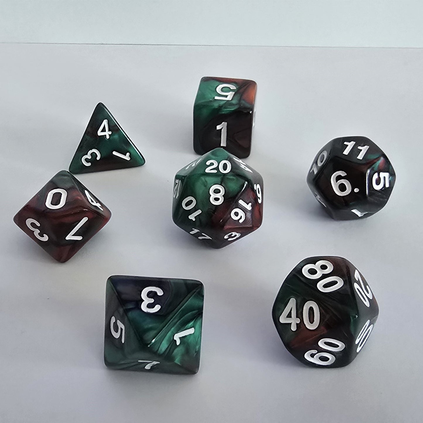 Thornroot FRP Zar Seti – DND, RPG Dice Set