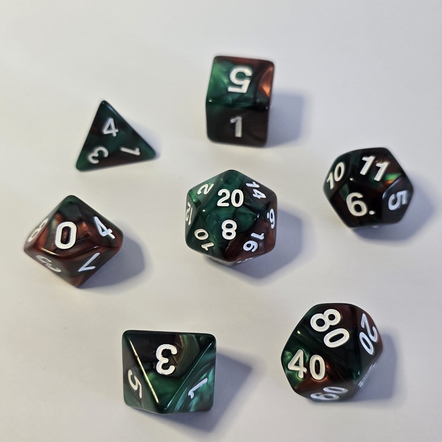 Thornroot FRP Zar Seti – DND, RPG Dice Set