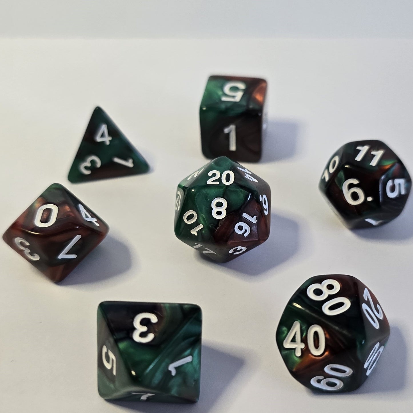 Thornroot FRP Zar Seti – DND, RPG Dice Set