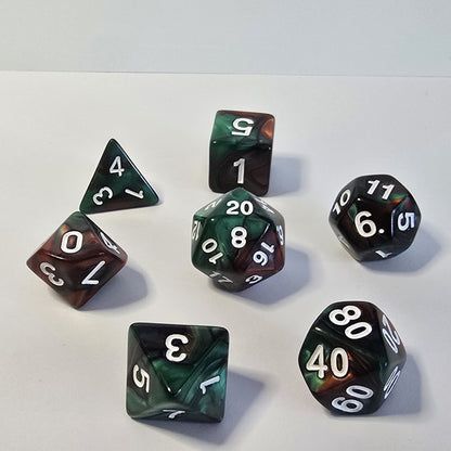 Thornroot FRP Zar Seti – DND, RPG Dice Set