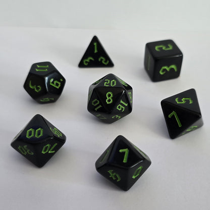 Venomshade FRP Zar Seti – DND, RPG Dice Set