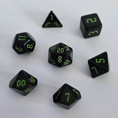 Venomshade FRP Zar Seti – DND, RPG Dice Set