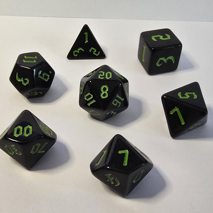 Venomshade FRP Zar Seti – DND, RPG Dice Set