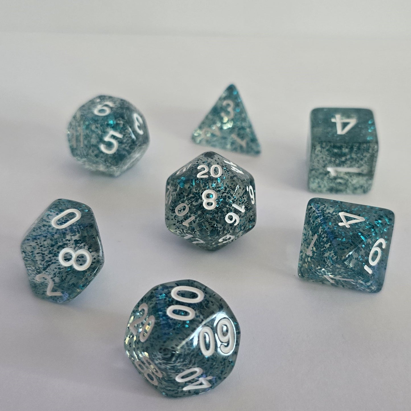 Frostglimmer FRP Zar Seti – DND, RPG Dice Set