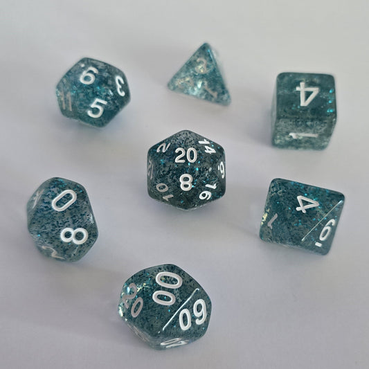Frostglimmer FRP Zar Seti – DND, RPG Dice Set