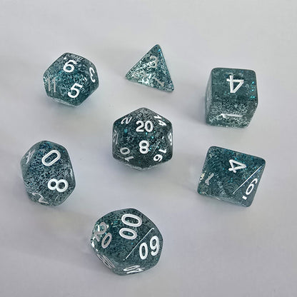 Frostglimmer FRP Zar Seti – DND, RPG Dice Set
