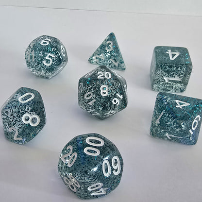 Frostglimmer FRP Zar Seti – DND, RPG Dice Set