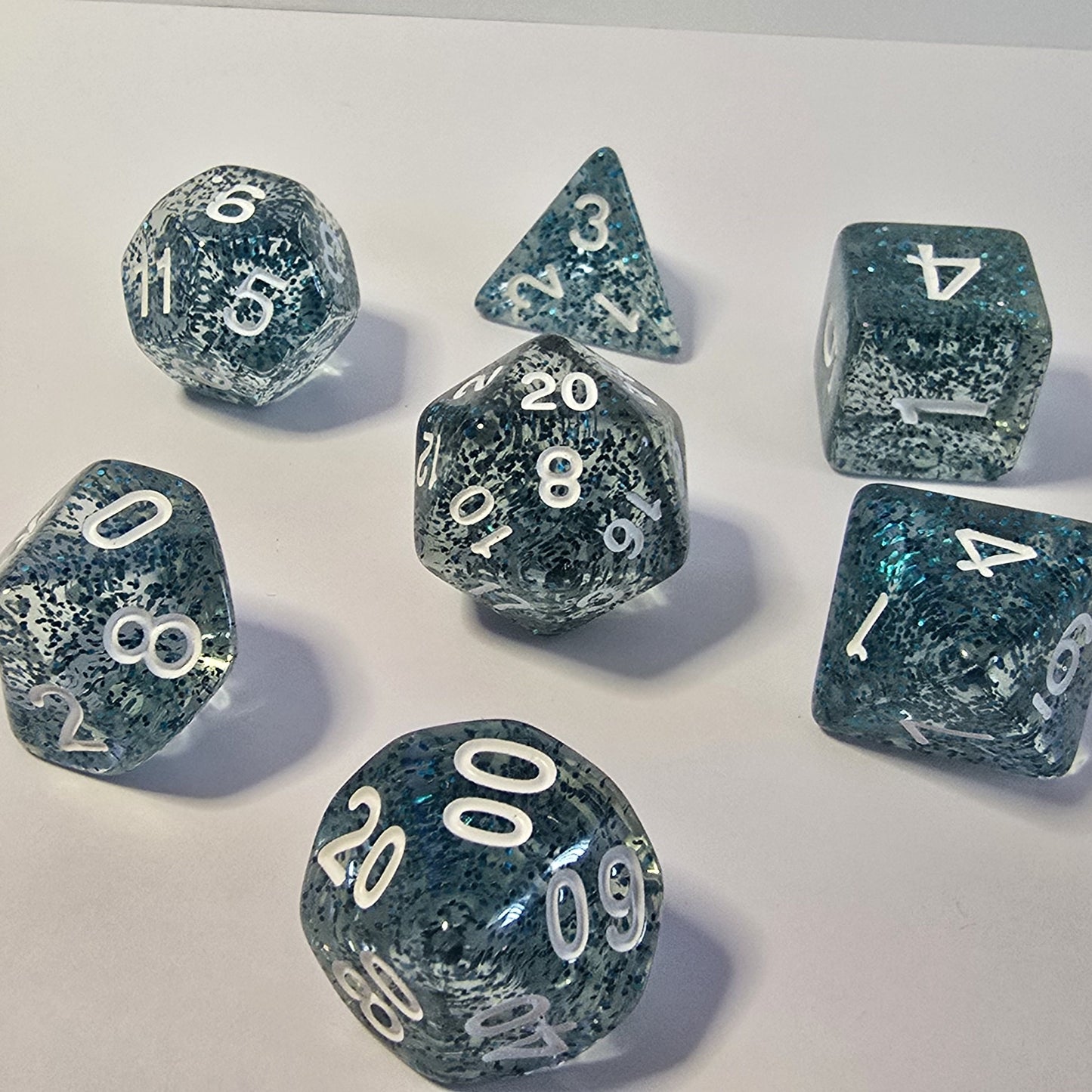 Frostglimmer FRP Zar Seti – DND, RPG Dice Set