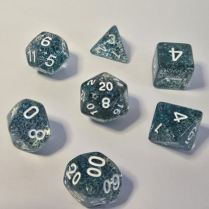 Frostglimmer FRP Zar Seti – DND, RPG Dice Set