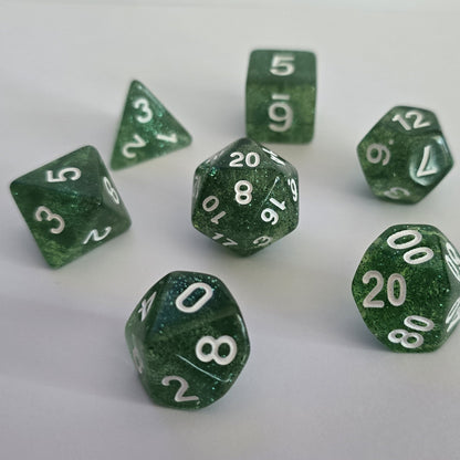 Evermoss FRP Zar Seti – DND, RPG Dice Set