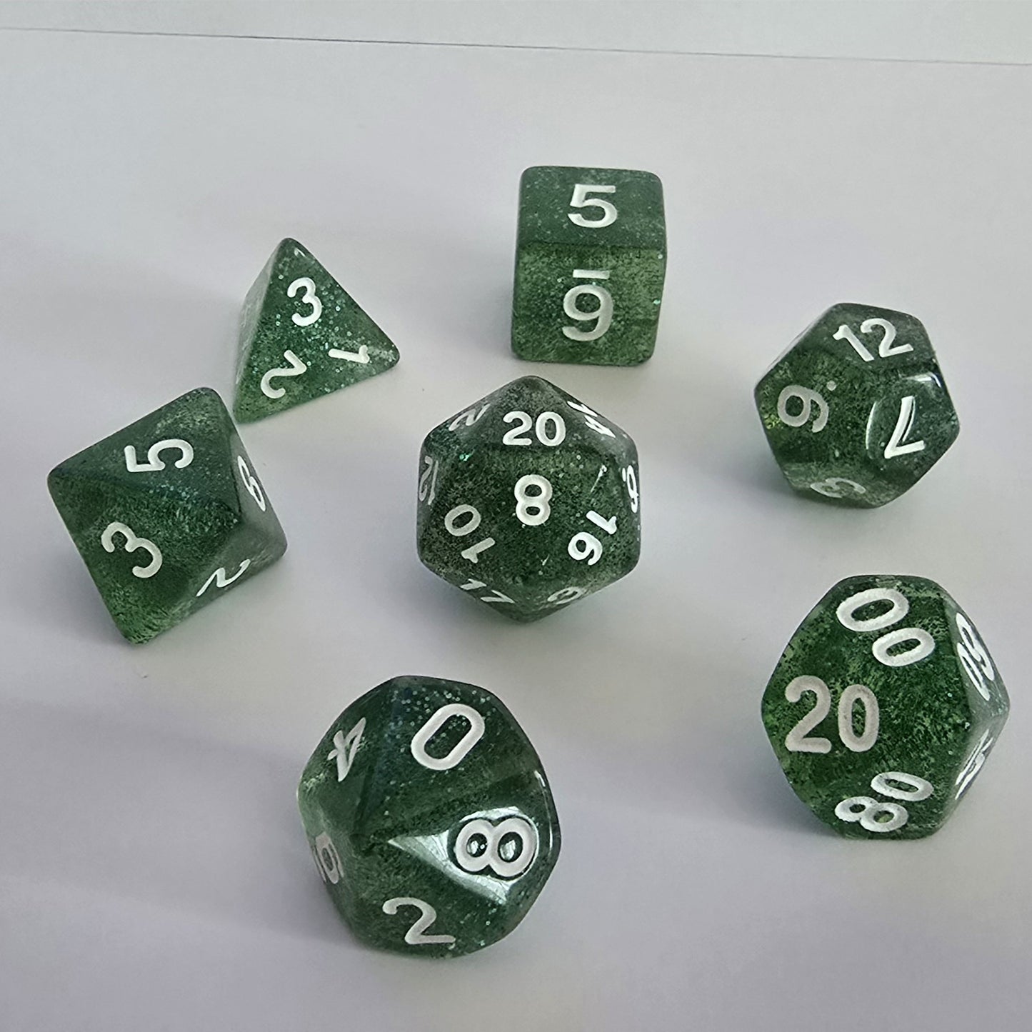 Evermoss FRP Zar Seti – DND, RPG Dice Set