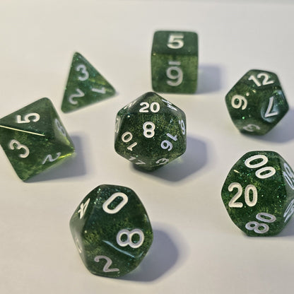 Evermoss FRP Zar Seti – DND, RPG Dice Set