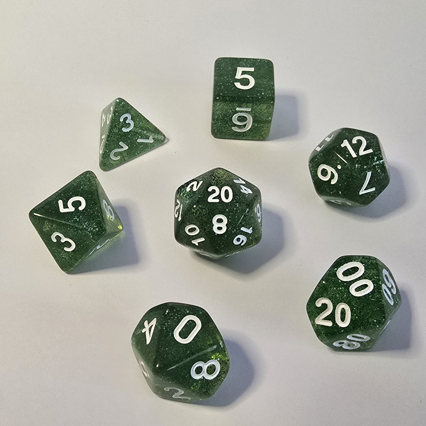 Evermoss FRP Zar Seti – DND, RPG Dice Set