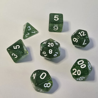 Evermoss FRP Zar Seti – DND, RPG Dice Set