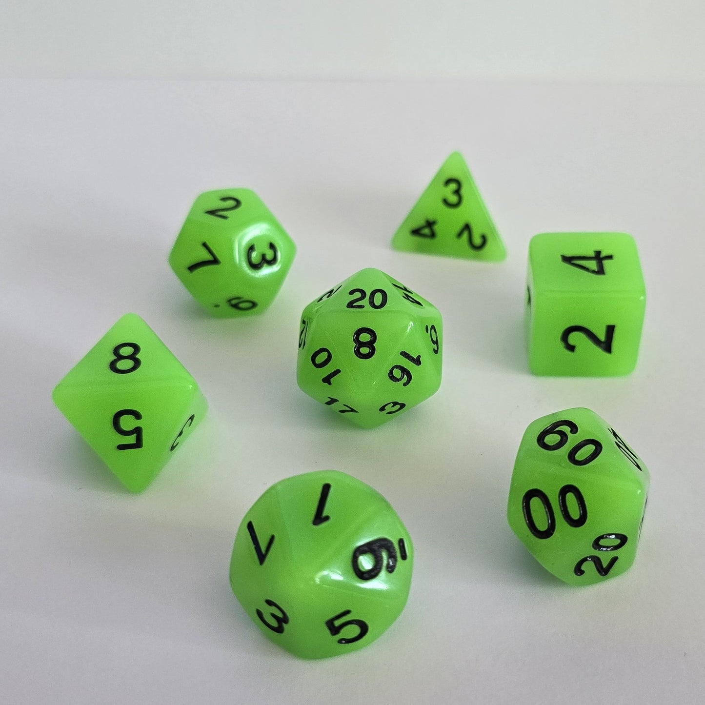 Glowmire FRP Zar Seti – DND, RPG Dice Set