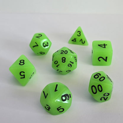 Glowmire FRP Zar Seti – DND, RPG Dice Set